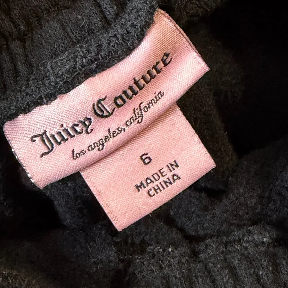 Juicy Couture Cargo Sweatpants Puffer Vest Girls 6 Pink Streetwear Outfit Set